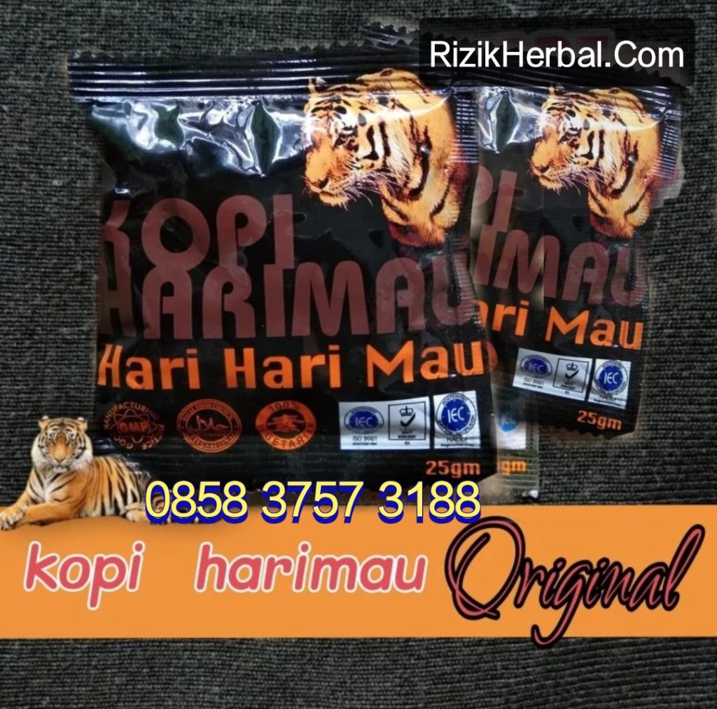 Jual kopi harimau pekanbaru Sulawesi Makassar Palembang & kopi kuat tahan lama import Malaysia (strong man) u/ vitalitas pria - jasa kirim bisa cod