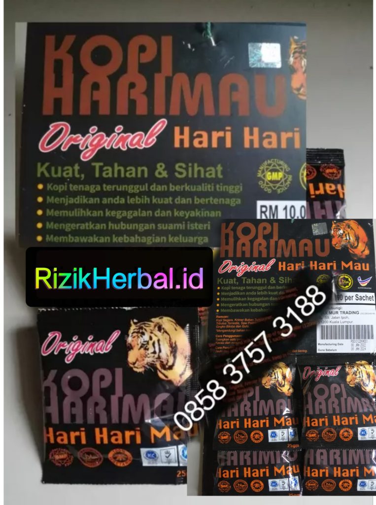 TOKO pekanbaru Jual KOPI HARIMAU ASLI MALAYSIA - Kota Pekanbaru - coffe8388 - RIZIKHERBAL Sail Hangtuah di pekanbaru - Riau