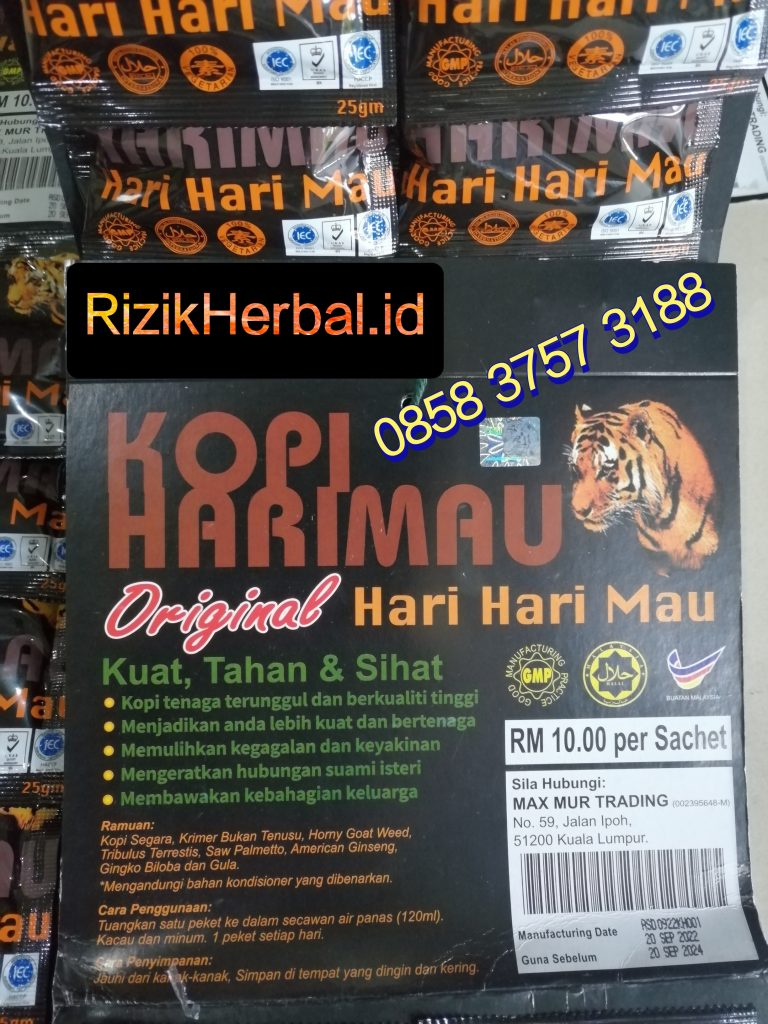 Alamat jual kopi harimau pekanbaru - serbuk pracampuran % Original Super Dewasa [cod] kopi stamina young Mike coffee